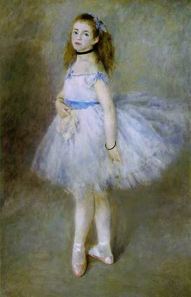 The Dancer by Pierre-Auguste Renoir, 1874, oil on canvas, hangs in the National Gallery of Art in Washington. Image courtesy of Wiki Commons