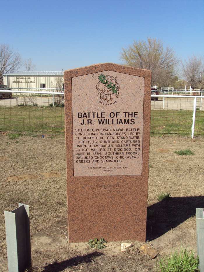 Oklahoma Civil War Naval Battle Recovering the J.R. Williams