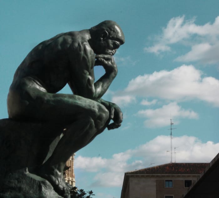 Rodin's "The Thinker"; Shared under the Creative Commons Attribution 2.0 Generic license (https://creativecommons.org/licenses/by/2.0/legalcode)