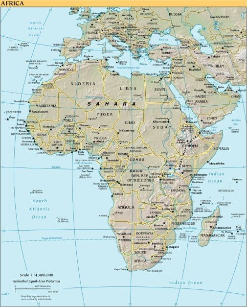 Ethiopia is located in northeastern Africa to the west of Somalia.