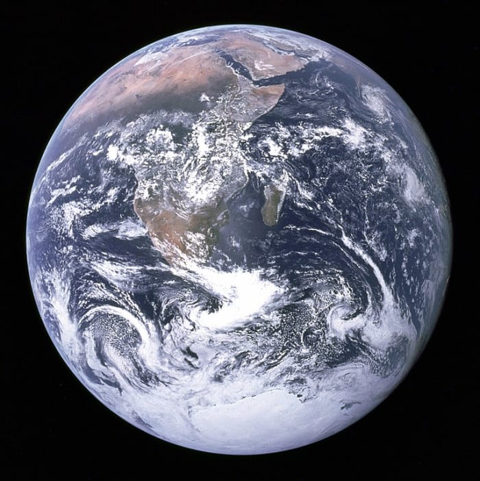 The blue marble.