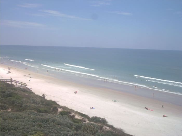 New Smyrna Beach- a beautiful but deadly paradise. A no go area for those who are afraid of sharks.