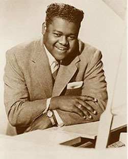 Fats Domino personally autographed a copy of this fan photo for me at a concert in Lubbock, Texas, in 1962. I hope I still have it packed away somewhere.
