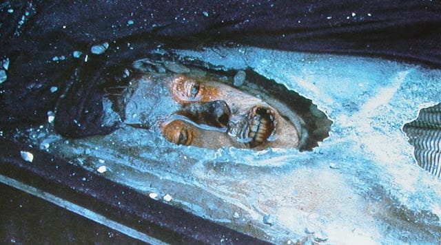 Archeologists were giving quite a terrifying shock when they removed the blankets that covered John Torrington's face. John Torrington was literally staring back at them.