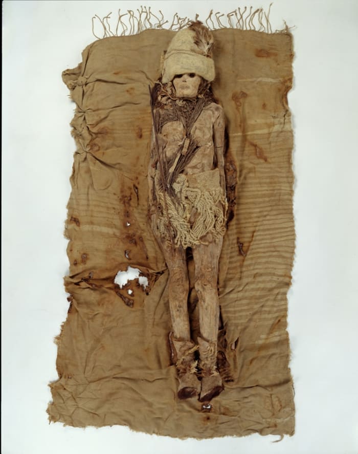 Few mummies are found with everything that was buried with the body. This one offers clues as to her identity.