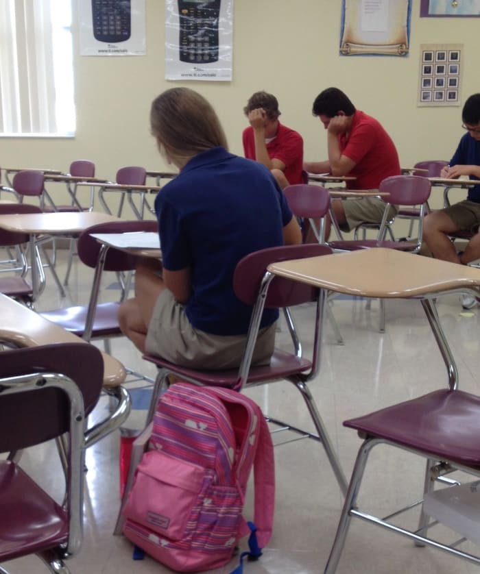 Yellow in a classroom color scheme is attractive to most children. It promotes a peaceful learning environment.
