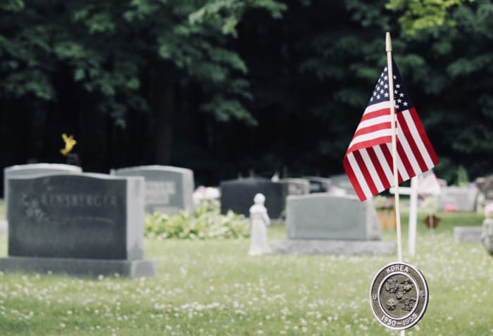 Flags are displayed during the funerals of military personnel and public officials in remembrance of their sacrifice for our country.