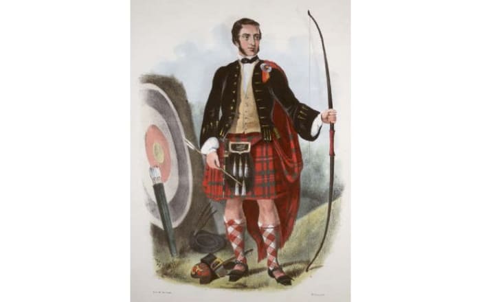 By Robert Ronald McIan (1803-1856). (The Clans of the Scottish Highlands.)