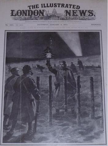 The Illustrated London News January 9, 1915 - world war 1 christmas truce