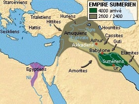 Ancient Sumer. Any historical flood was probably confined to this region.