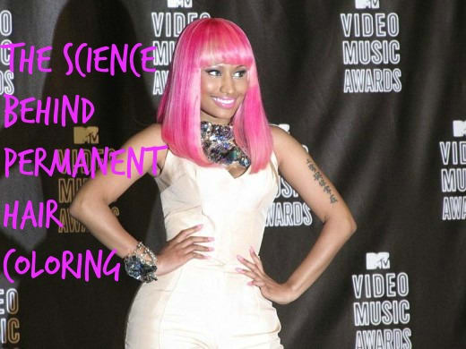 Nicki Minaj displaying her not-so-natural pink hair. Source: Wikimedia Commons, Philip Nelson, CC BY-SA 2.0.