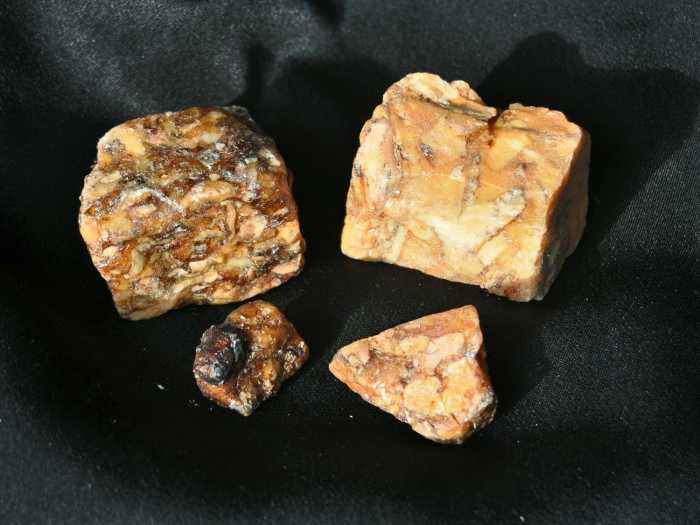 Gum benzoin is a resin produced by trees in the Styrax genus.