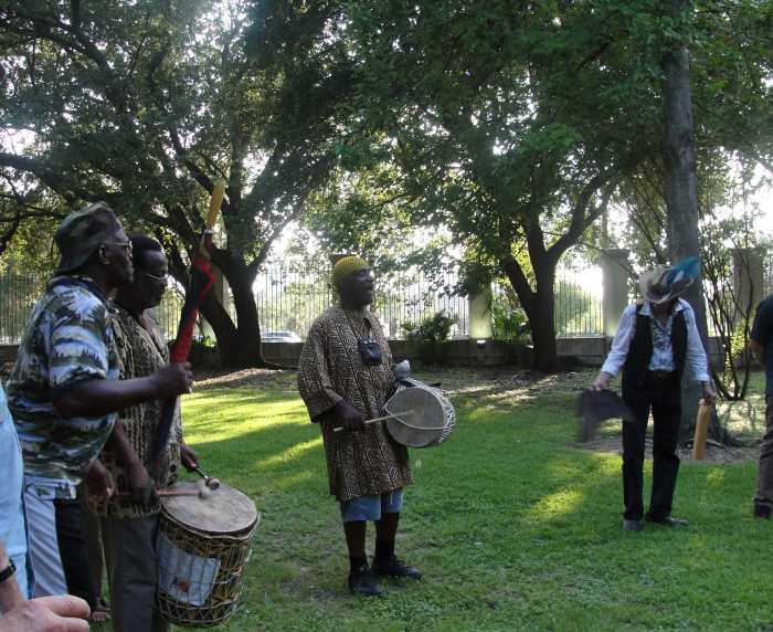 Congo Square persists. Remembrance rites are periodically performed and it's reverted to its original name and the video shows Congo Square Fest, an annual free event each spring