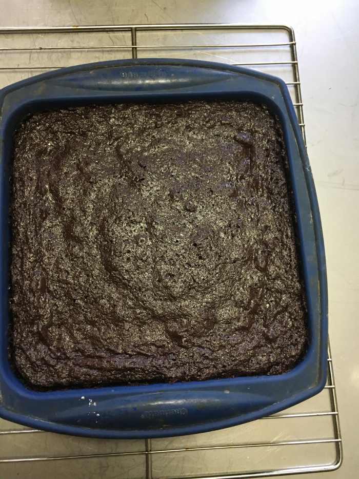 Bake about 30 minutes, until edges are pulling away from the pan. DO NOT overbake!