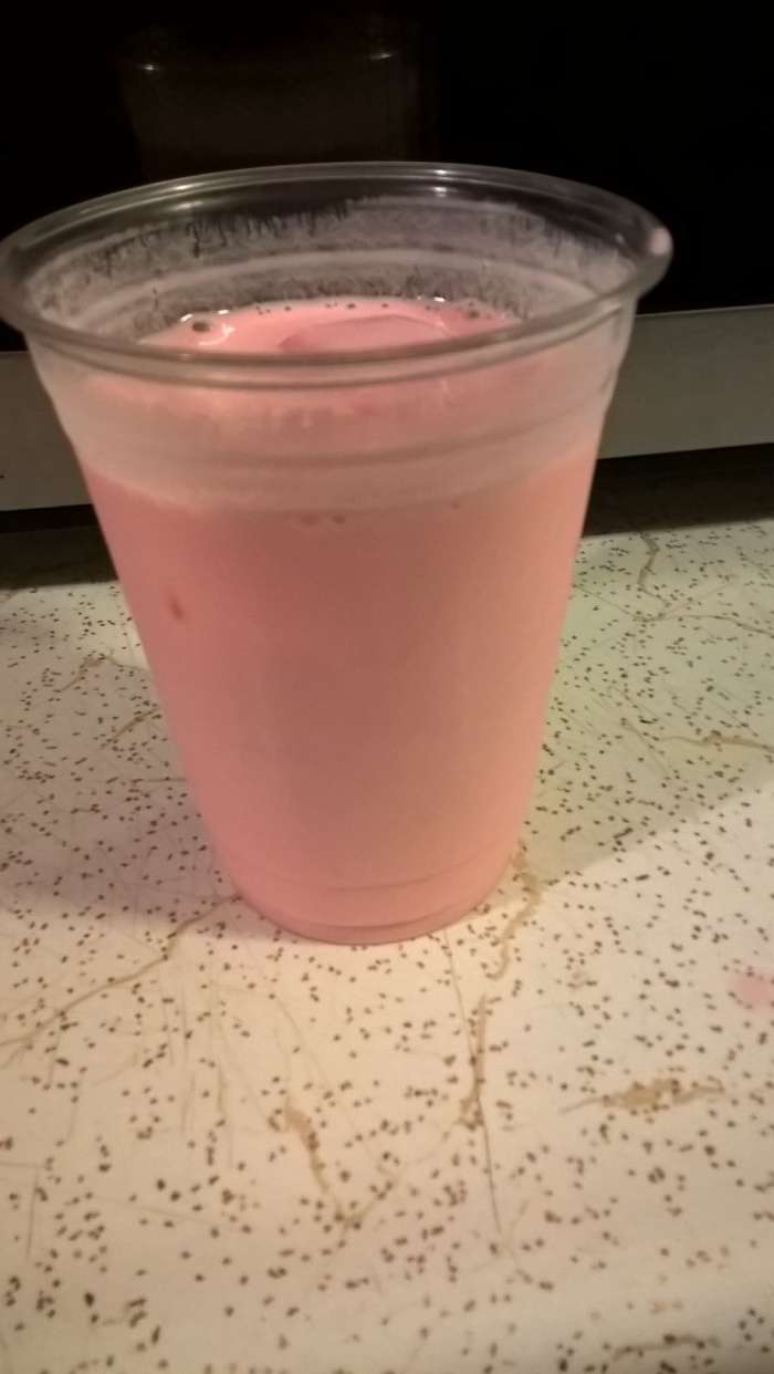If you like your Italian soda with cream and flavoring then you will use the ingredients in the picture below.