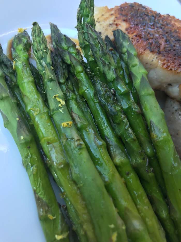Perfectly cooked, crisp tender and popping with flavor, this roasted asparagus with lemon will be a new favorite!