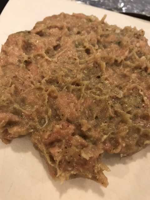 Make the patties right before transferring to the pan or grill - they start off super soft, but firm up once they begin cooking.