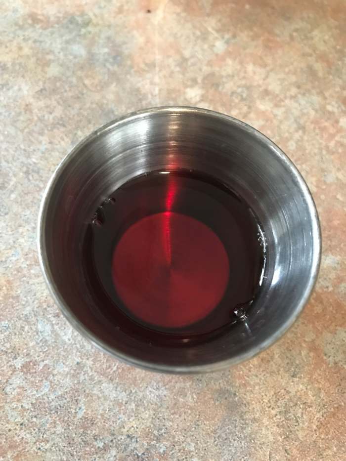 Complement the flavor of the lime juice with a little red wine vinegar. Both come together to give the right amount of punch to complement the sweet vegetables.