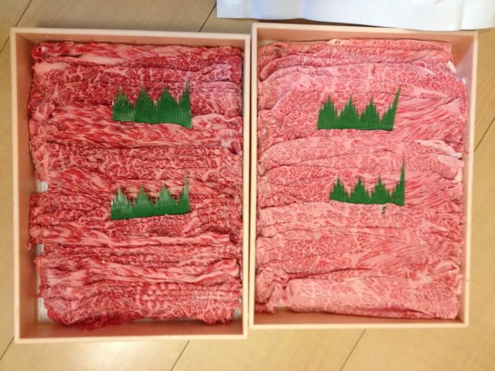 This perfectly marbled Japanese beef, once cooked, will surely bring out the comments torokeru, gohan ga susumu, and insutabae!