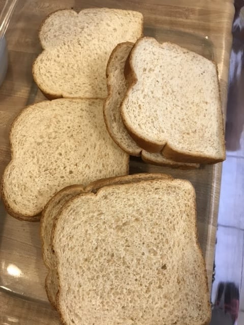 Originally French Toast was made to capture stale bread so that it wouldn't go to waste. The batter can make really fresh bread downright soggy. Stale bread works better, or pick a fresh, sturdy, whole wheat option.