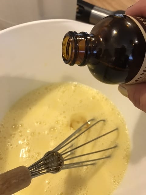 Real vanilla extract adds just a little something. If you want to go all out, try the seeds from one vanilla pod. But a teaspoon of vanilla extract is really all you need.
