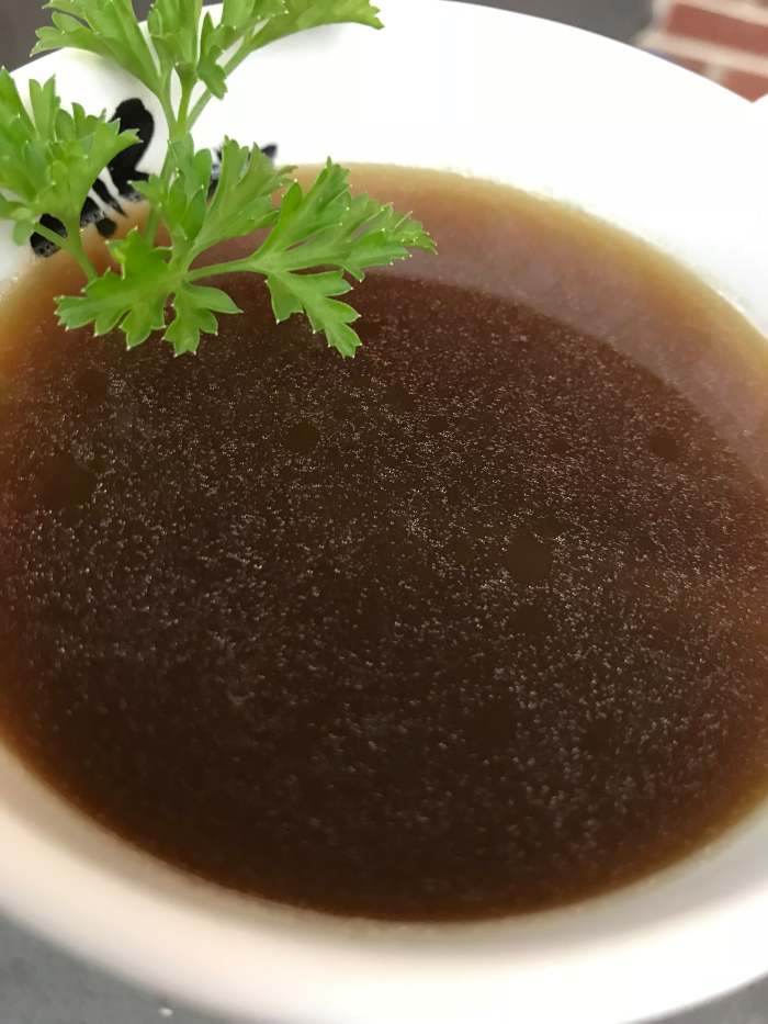Rich and delicious on it's own or as the base of soup or a casserole, homemade turkey broth helps stretch out every last bit of goodness you can get from a leftover turkey.