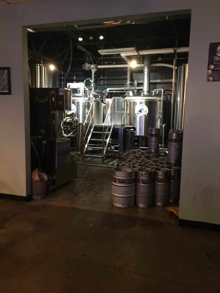 Recently, they remodeled the brewery area and opened it up for public view. Its really kind of neat to be able to see where they make these delicious beers.