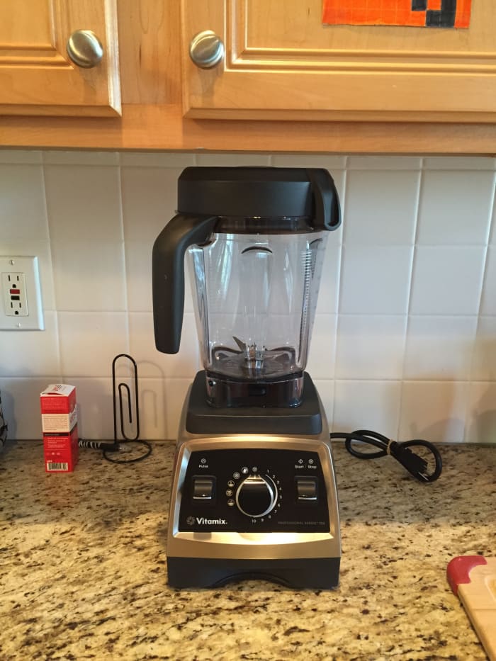 At 17.5 inches tall, the 750 is 3 inches shorter than the 5200 standard, so the older style Vitamix blenders would not fit under our cabinets.