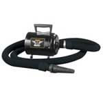Force dryer. Air volume: 130 CFM. Air speed: 29,250 FPM. Heat: warm air (no heating element). Motor: 4.0 HP. Amps: 9.5.