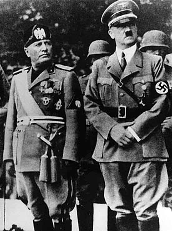 World War II dictators Benito Mussolini and Adolf Hitler were famous cat haters. Wouldn't it serve them right to spend eternity surrounded by meowing, purring, scratching kitty cats? But wait -- the cats don't deserve that!