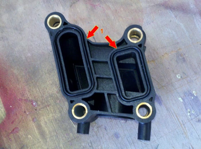 How To Replace A Water Coolant Outlet On A Dodge Charger