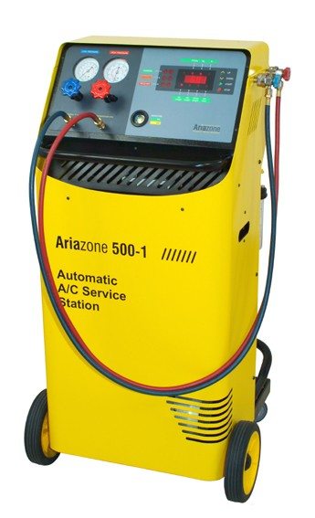 This unit does the whole job automatically and even cleans, separates the oil from the refrigerant then stores it for future use.