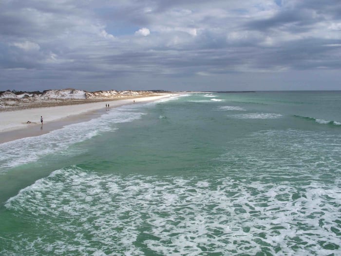 St. Andrews Island State Park on the Florida Panhandle. Florida residents get discounts in Florida State Parks.