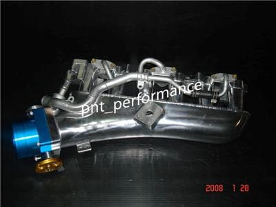 PnT Performance RB20 intake manifolds use premium aluminum and high quality welds. They come as a complete bolt on setup.