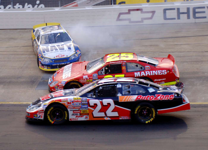 Sometimes those exciting wrecks cause injuries to spectators.