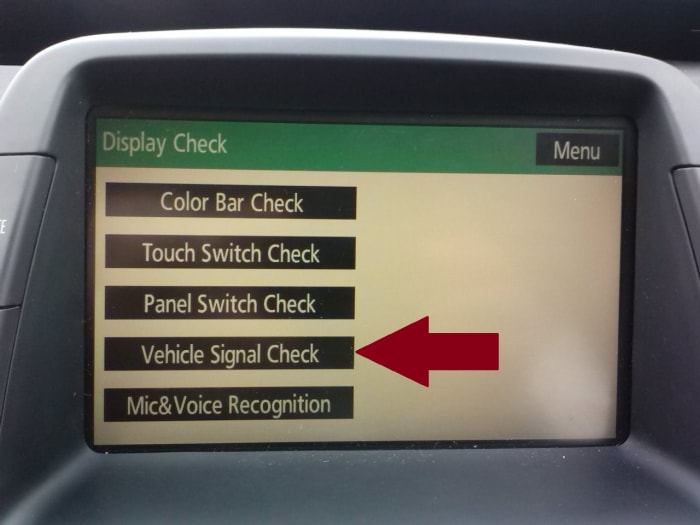 This will display some information about your Prius, in particular, the current battery voltage.