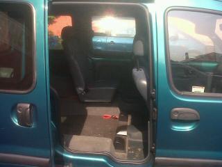 These sliding doors allow great access into the back. As you can see the floor is low profile and the ceiling is high.