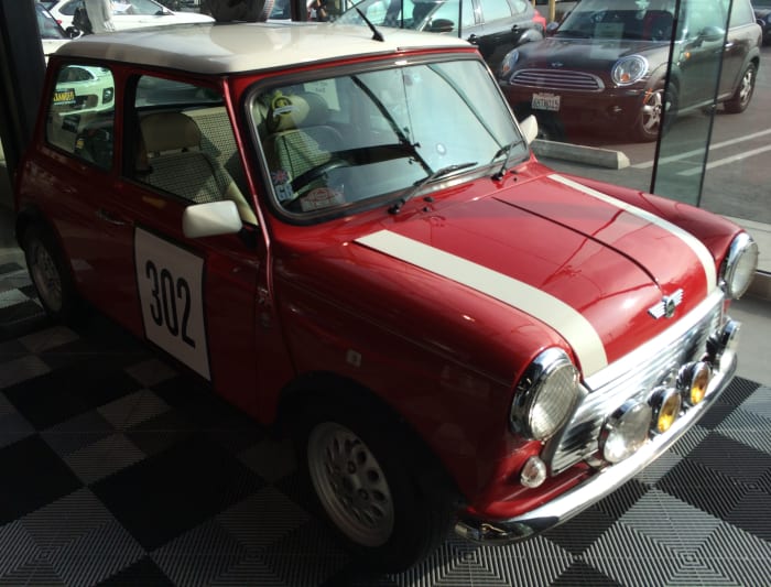 Example of one of the older Mini models, which isn't for sale, but is nice to look at.