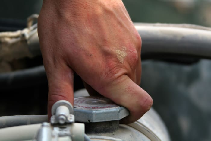 What causes a car to overheat? A bad radiator cap may be the cause of the problem.