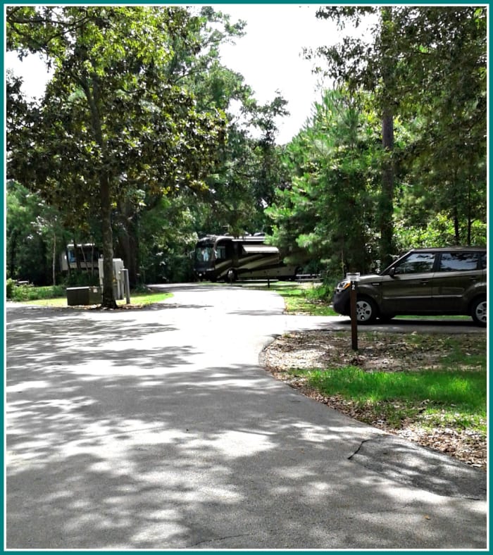 You can stay in this government park for $11 per night if you have a National Park Pass.