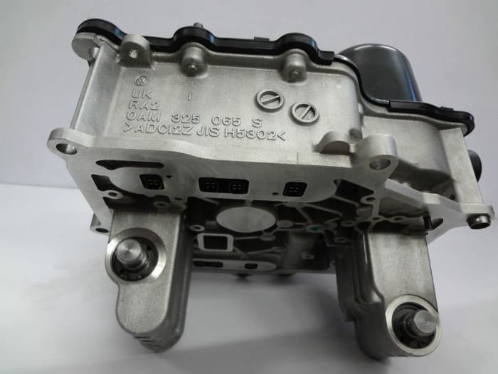 The control module for the DQ200 7 speed DSG has a number of components that need to be correctly configured in order to fit back into the transmission.