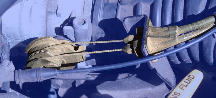 Throttle cables and other equipment can suffer damage when high electrical current can't find the proper path back to ground.