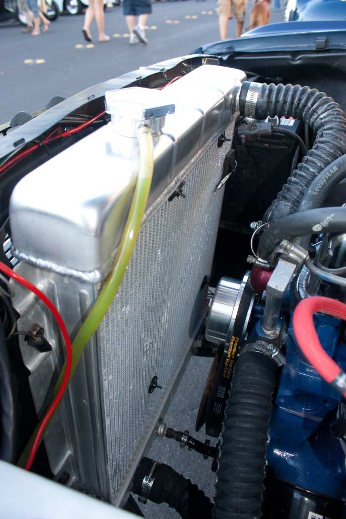 You can remove the lower radiator hose to drain the cooling system, if a petcock or drain valve is not provided on your radiator.