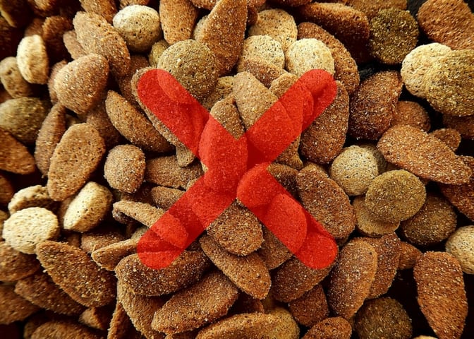 The largest retailer of dog food sells the most dog food compared to other brands because it is cheap.