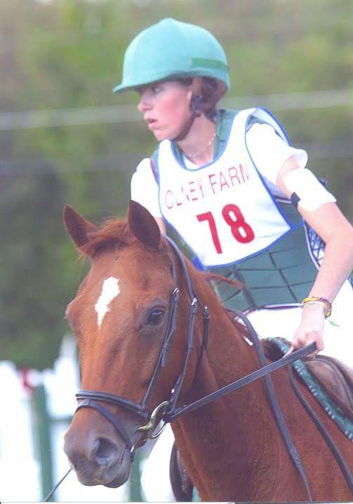 My heart horse, Zelda, and me. I learned more from her than from any other horse I have interacted with.