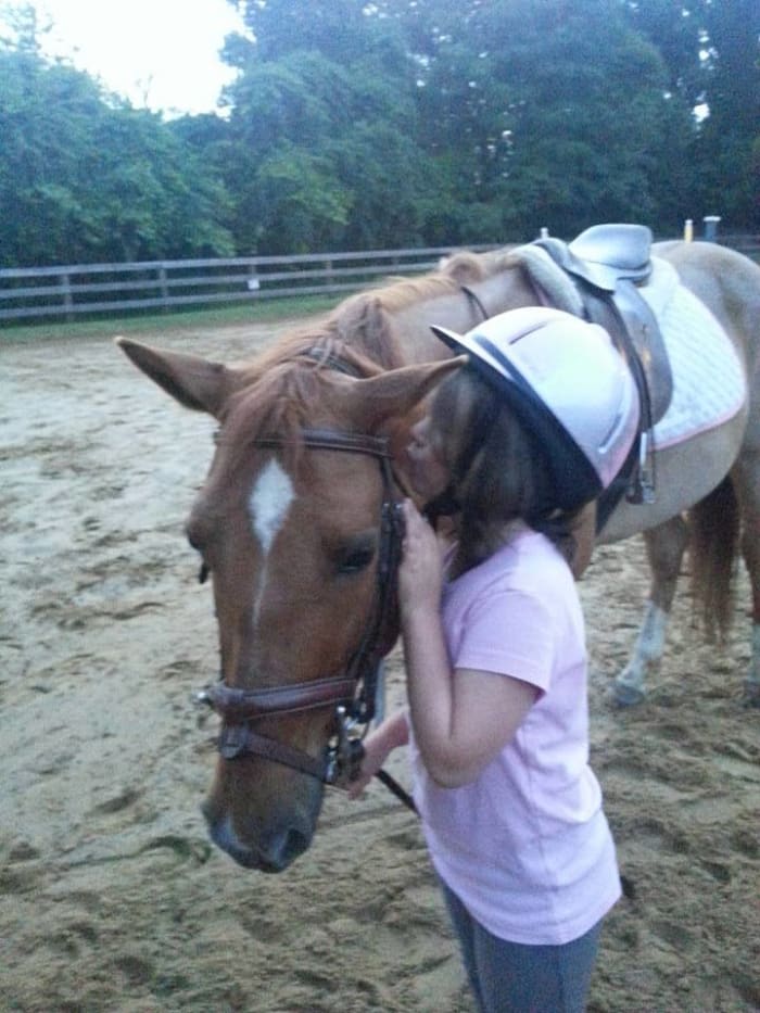 It's okay to have favorites, just help your child to understand that they need to ride others to get really good!