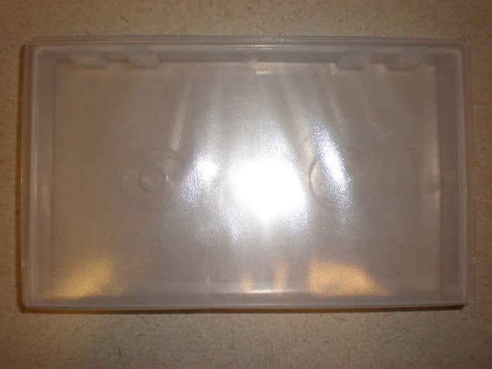 VHS tapes are much more durable than CDs, but are even more durable when you store them in hard plastic cases.