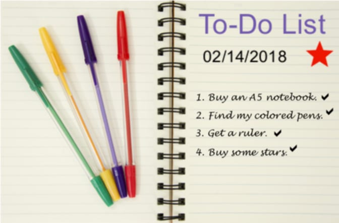 When you've completed all the tasks on the page, give yourself a star.