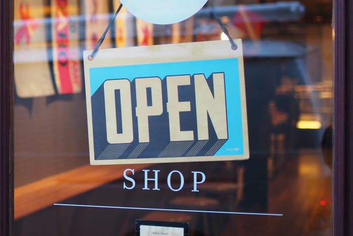 Showing up at a place of business and speaking with a manager or employee about potential job openings qualifies as a job-search activity.
