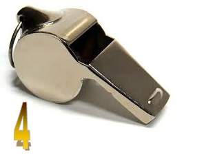 Item 4 - Whistle. Whistle-blowers of the world agree that a good survival kit should include one of these. Besides, if things don't go well you will be equipped to pursue an alternate career as a school crossing guard.